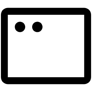 App Window Icon from Phosphor Regular Set