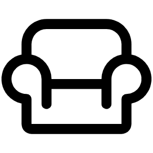 Armchair Icon from Phosphor Regular Set