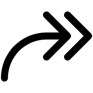 Arrow Bend Double Up Right Icon from Phosphor Regular Set