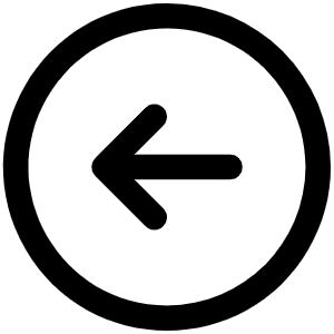 Arrow Circle Left Icon from Phosphor Regular Set