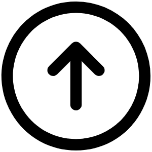 Arrow Circle Up Icon from Phosphor Regular Set