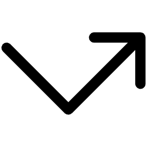 Arrow Elbow Right Icon from Phosphor Regular Set