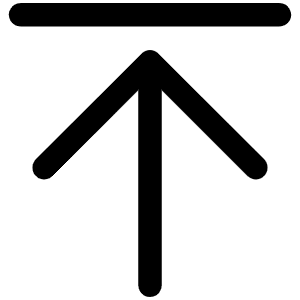 Arrow Line Up Icon from Phosphor Regular Set