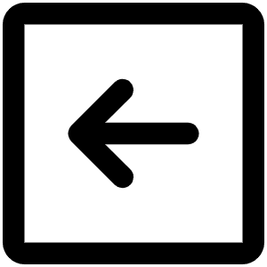 Arrow Square Left Icon from Phosphor Regular Set