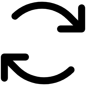 Arrows Clockwise Icon from Phosphor Regular Set