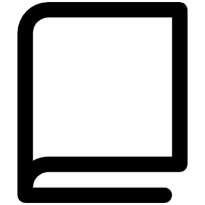 Book Icon from Phosphor Regular Set