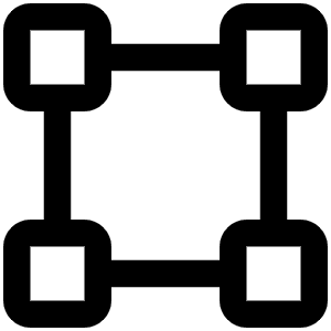 Bounding Box Icon from Phosphor Regular Set