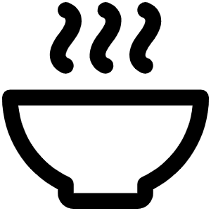 Bowl Steam Icon from Phosphor Regular Set