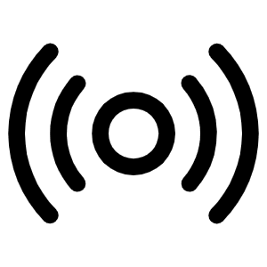 Broadcast Icon from Phosphor Regular Set