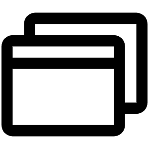 Browsers Icon from Phosphor Regular Set