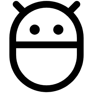 Bug Droid Icon from Phosphor Regular Set