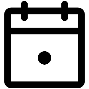 Calendar Dot Icon from Phosphor Regular Set