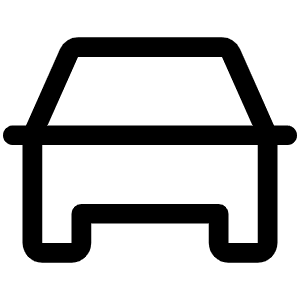 Car Simple Icon from Phosphor Regular Set