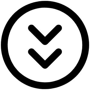 Caret Circle Double Down Icon from Phosphor Regular Set