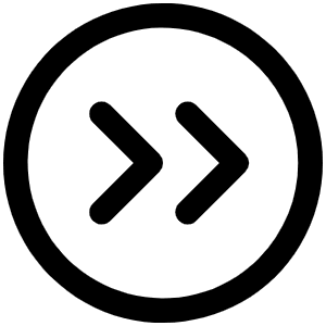 Caret Circle Double Right Icon from Phosphor Regular Set