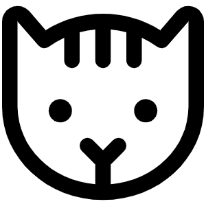 Cat Icon from Phosphor Regular Set