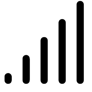 Cell Signal Full Icon from Phosphor Regular Set