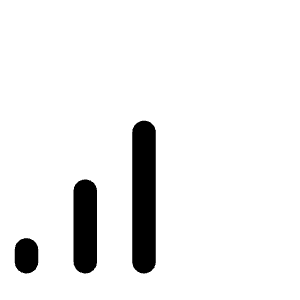 Cell Signal Medium Icon from Phosphor Regular Set