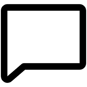 Chat Icon from Phosphor Regular Set