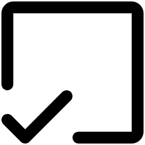 Check Square Offset Icon from Phosphor Regular Set