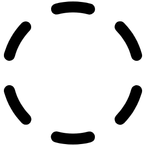 Circle Dashed Icon from Phosphor Regular Set