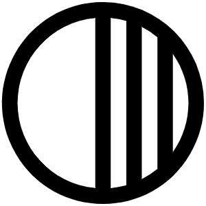 Circle Half Icon from Phosphor Regular Set