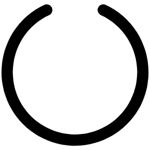 Circle Notch Icon from Phosphor Regular Set