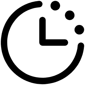 Clock Countdown Icon from Phosphor Regular Set