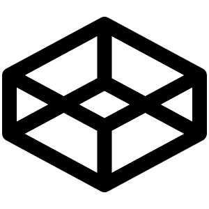 Codepen Logo Icon from Phosphor Regular Set