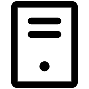 Computer Tower Icon from Phosphor Regular Set