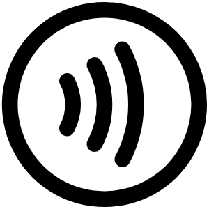 Contactless Payment Icon from Phosphor Regular Set