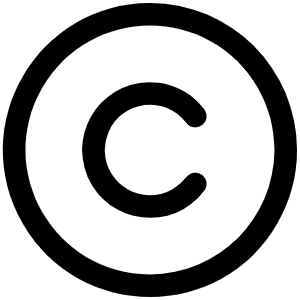 Copyright Icon from Phosphor Regular Set