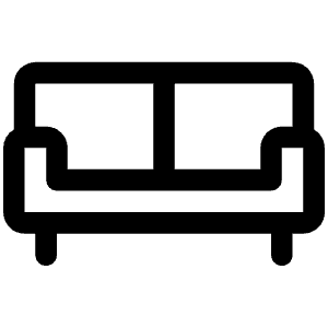 Couch Icon from Phosphor Regular Set