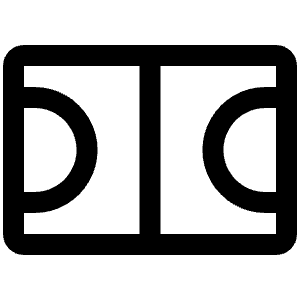 Court Basketball Icon from Phosphor Regular Set