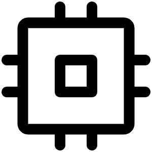 Cpu Icon from Phosphor Regular Set