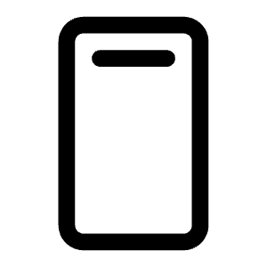 Device Mobile Speaker Icon from Phosphor Regular Set