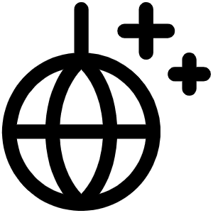 Disco Ball Icon from Phosphor Regular Set