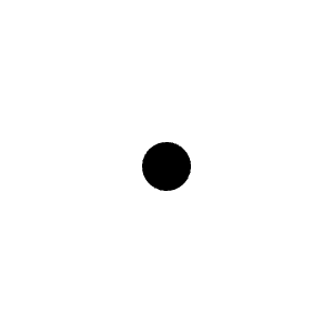 Dot Icon from Phosphor Regular Set