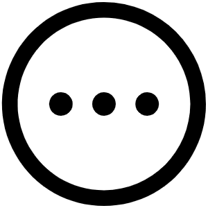 Dots Three Circle Icon from Phosphor Regular Set