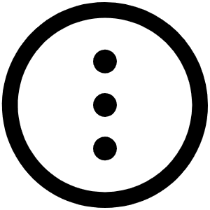 Dots Three Circle Vertical Icon from Phosphor Regular Set