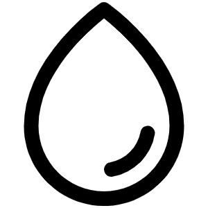 Drop Icon from Phosphor Regular Set