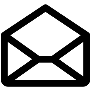 Envelope Open Icon from Phosphor Regular Set