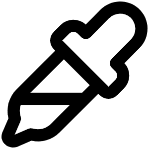 Eyedropper Sample Icon from Phosphor Regular Set