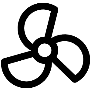 Fan Icon from Phosphor Regular Set