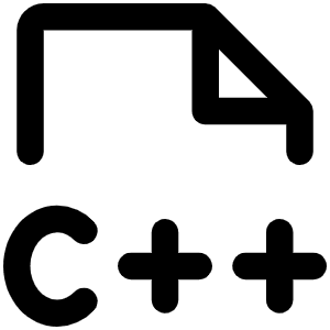 File Cpp Icon from Phosphor Regular Set