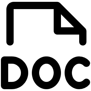 File Doc Icon from Phosphor Regular Set