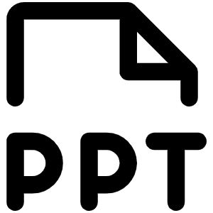 File Ppt Icon from Phosphor Regular Set