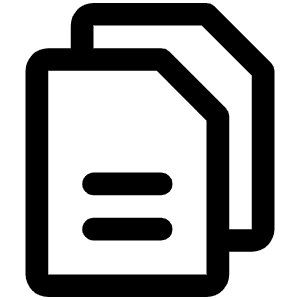 Files Icon from Phosphor Regular Set