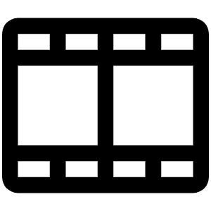 Film Strip Icon from Phosphor Regular Set