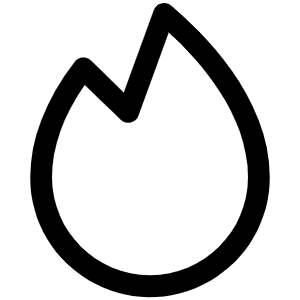 Fire Simple Icon from Phosphor Regular Set